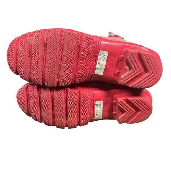 Hunter Original Tall Gloss Rain Boots Pink Womens Size 7 US / 38 EU Waterproof - Picture 7 of 10